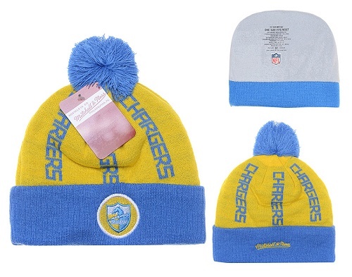 NFL Los Angeles Chargers Stitched Knit Beanies 005